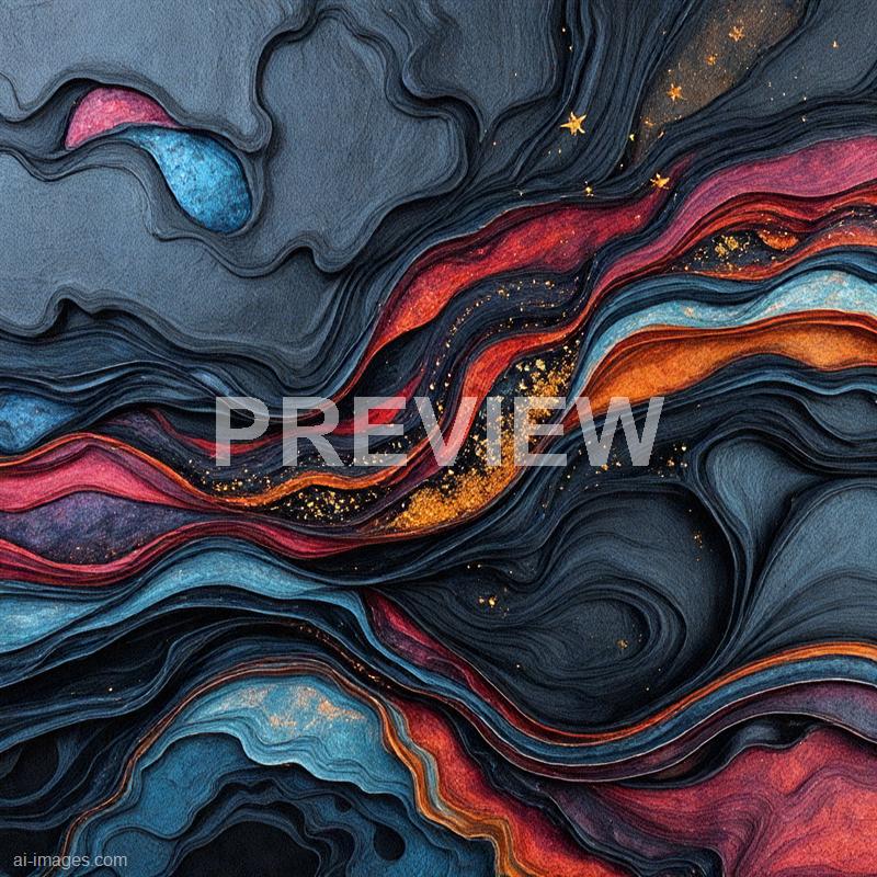 13892 - a-3d-abstract-painting-with-intertwined-dark-and-vibr_250705093623_00001